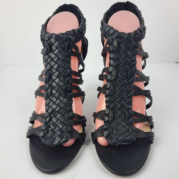 Vince Camuto Alaizah Braided Caged Woman's Sandal Back Size 10 US 42 EU - Picture 6 of 16